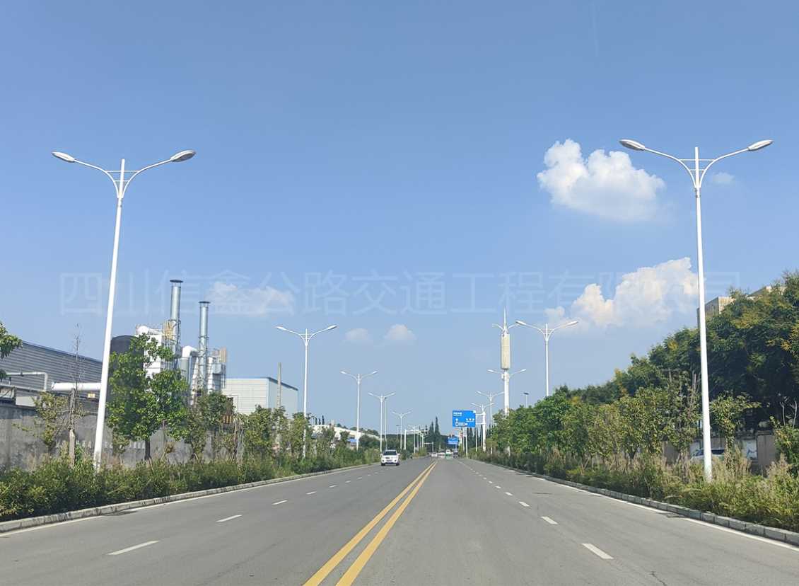 雙臂市電路燈